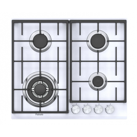 Газовая панель Fabiano  FHG 8244 VGHT White Glass  Glass А-10